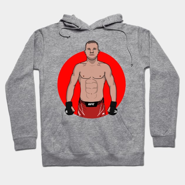 petr yan the no mercy Hoodie by rsclvisual